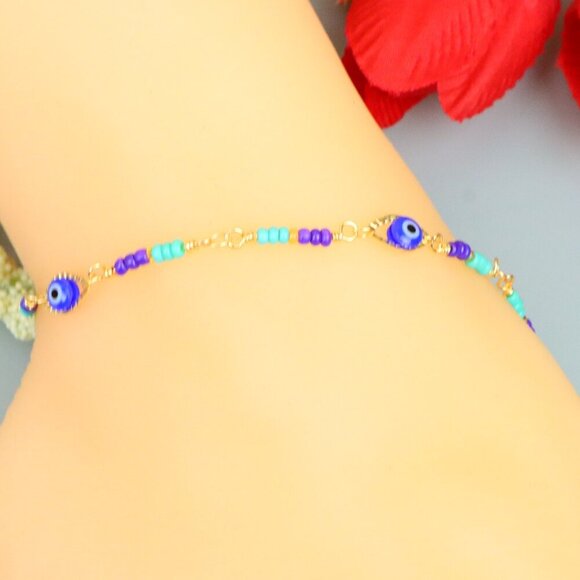 Handmade Anklet – A Stylish Choice for Women, Thoughtful Gift Idea, EVCH1877 - Picture 1 of 10